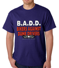 Bikers Against Dumb Drivers Mens T-shirt