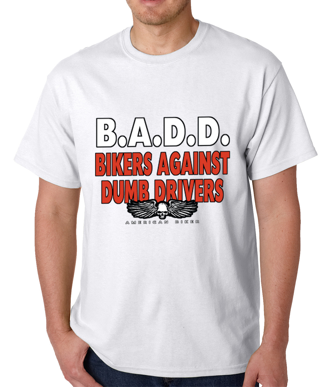Bikers Against Dumb Drivers Mens T-shirt