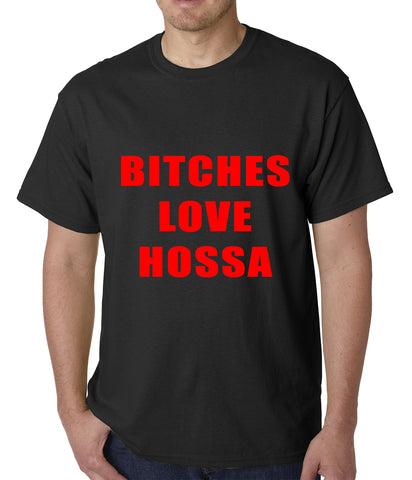 Bitches Love Hossa Chicago Hockey Mens T-shirt