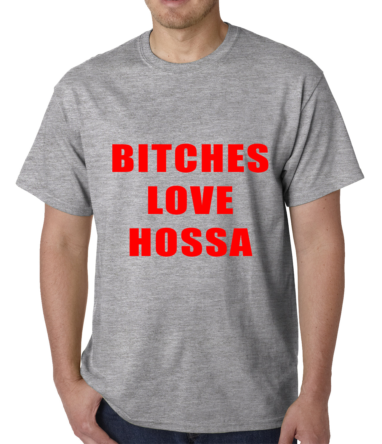 Bitches Love Hossa Chicago Hockey Mens T-shirt