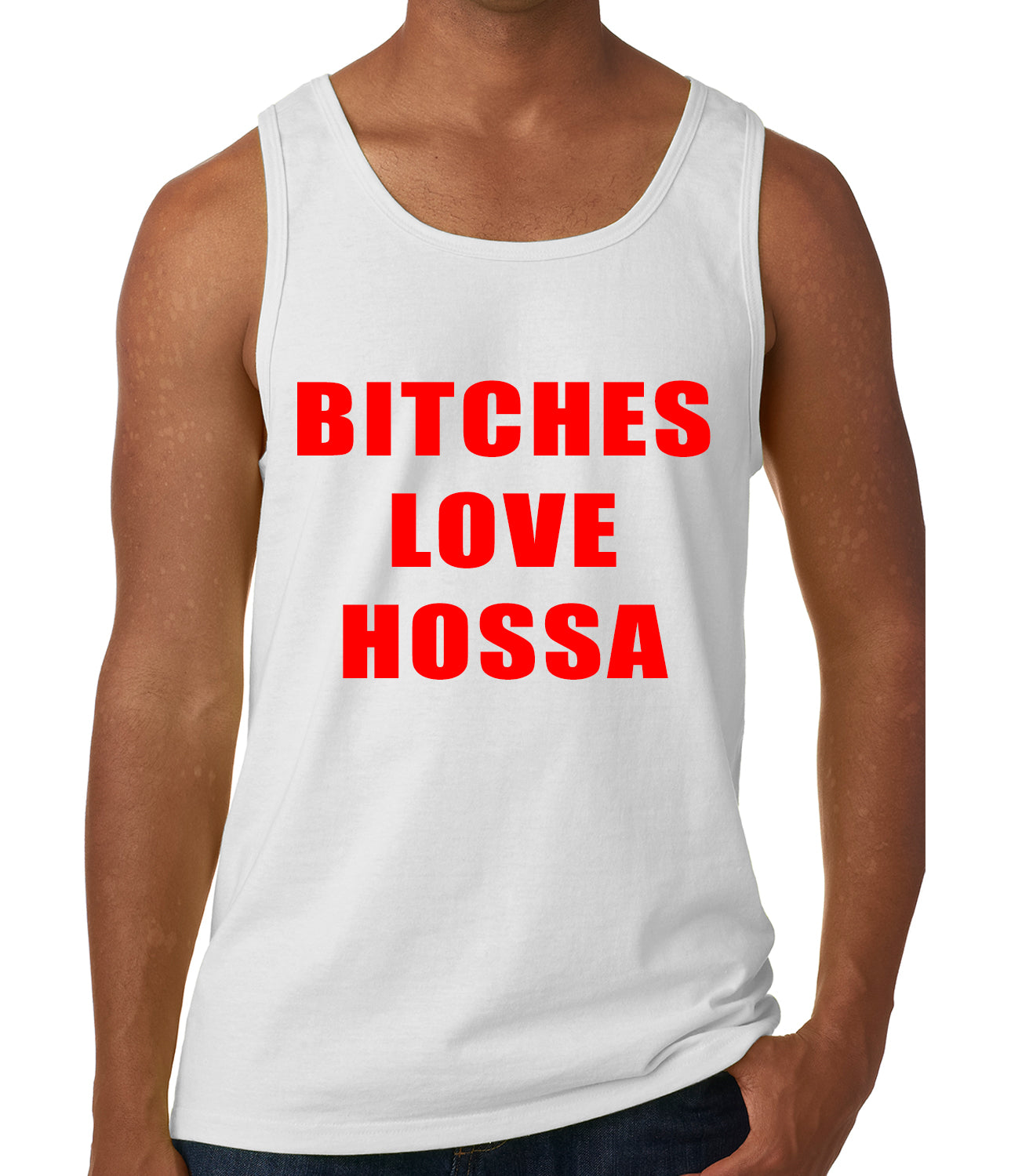Bitches Love Hossa Chicago Hockey Tank Top