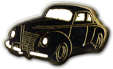 Black Car Lapel Pin