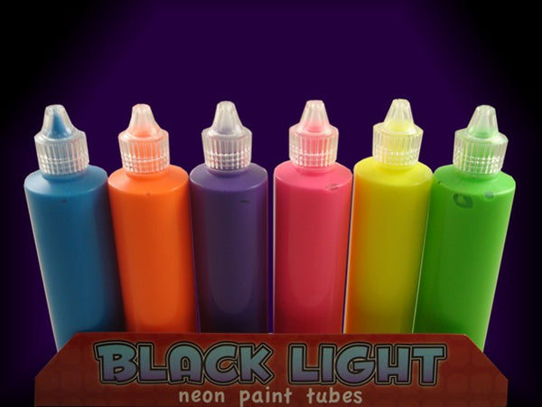 Black Light Neon Paint Set