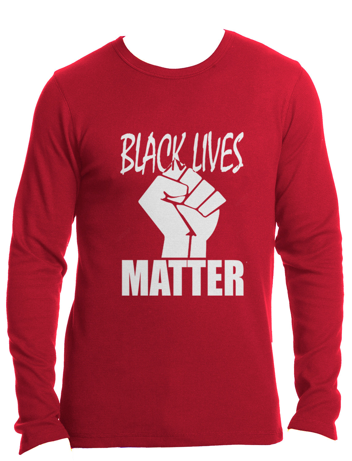 Black Lives Matter Fist Thermal Shirt