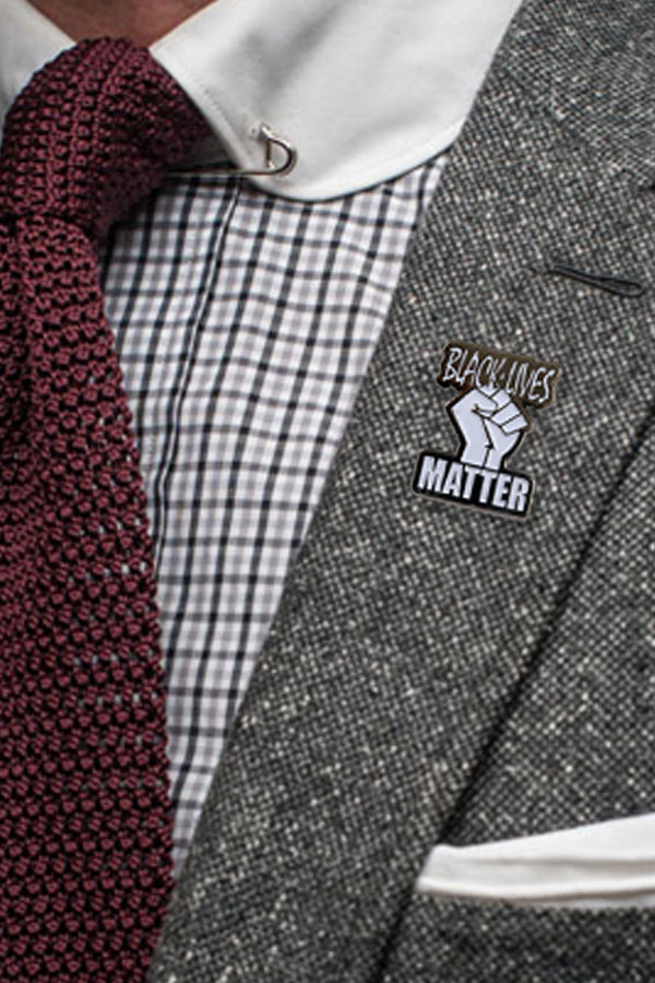Black Lives Matter Fist Lapel Pin