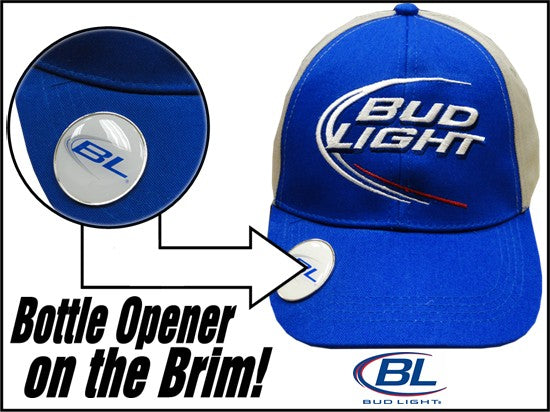 Bud Light "Refreshing" Bottle Opener Hat