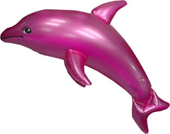 Blow up Dolpin - 24 Inch Inflatable Dolphin (Pink)