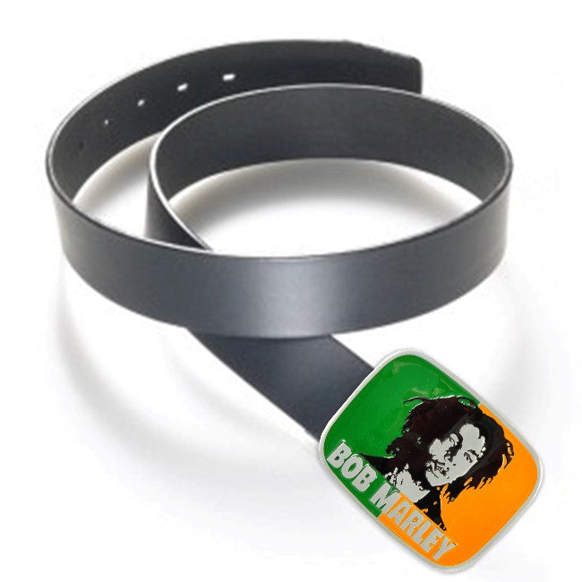 Bob Marley Belt Buckle With FREE Leather Belt