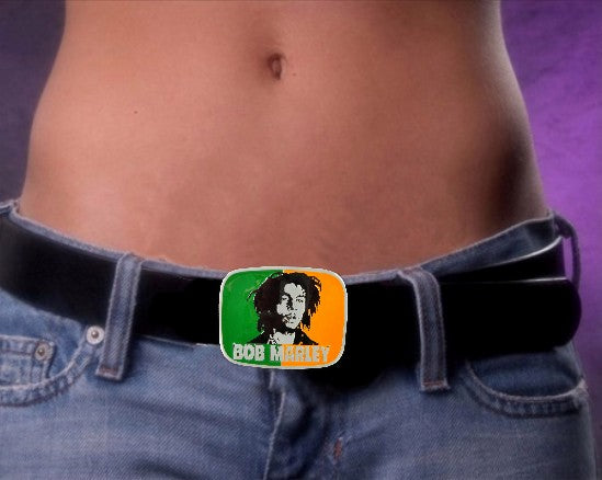 Bob Marley Belt Buckle With FREE Leather Belt