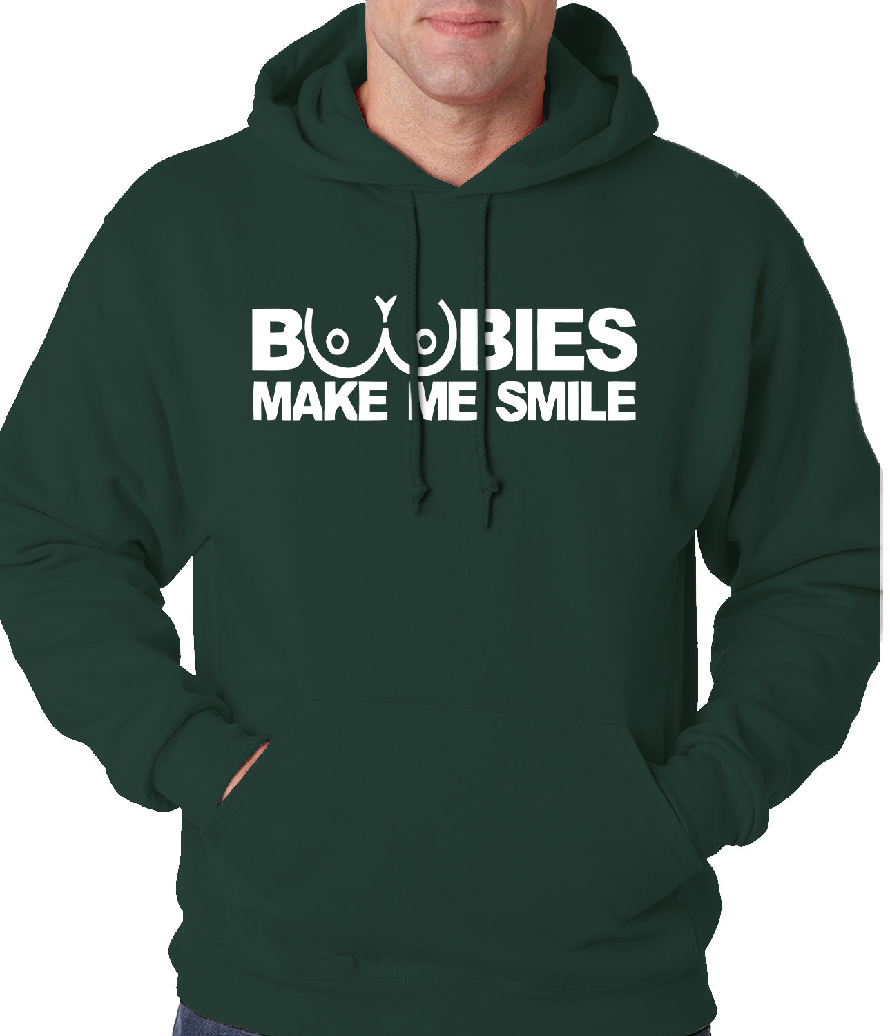 Boobies Make Me Smile Hoodie