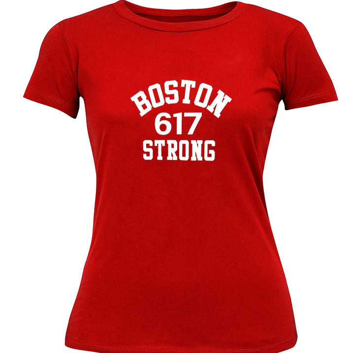 Boston 617 Strong Girl's T-Shirt