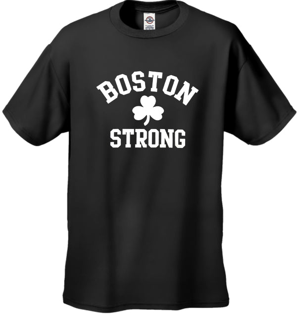 Boston Strong Irish Shamrock Men's T-Shirt