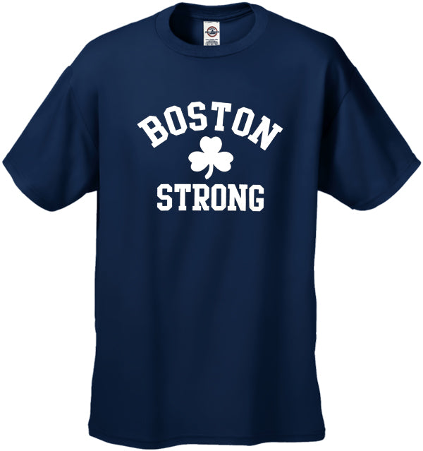 Boston Strong Irish Shamrock Men's T-Shirt