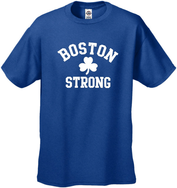 Boston Strong Irish Shamrock Men's T-Shirt