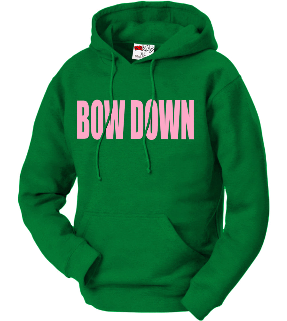 BOW DOWN Adult Hoodie