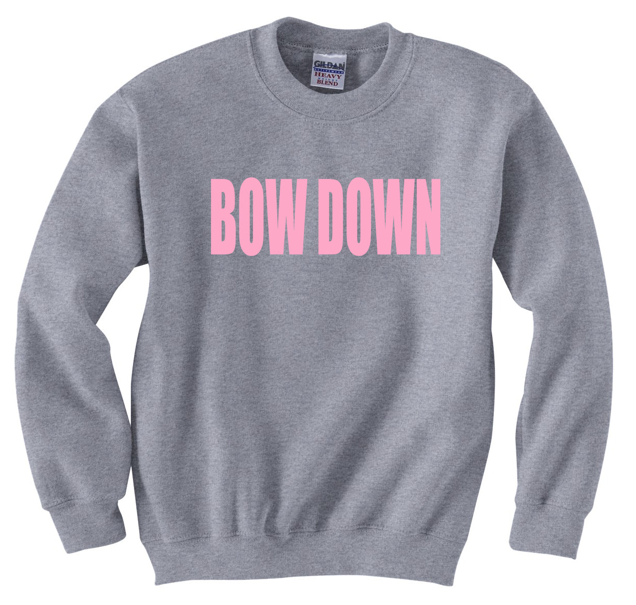 BOW DOWN Crewneck Sweatshirt