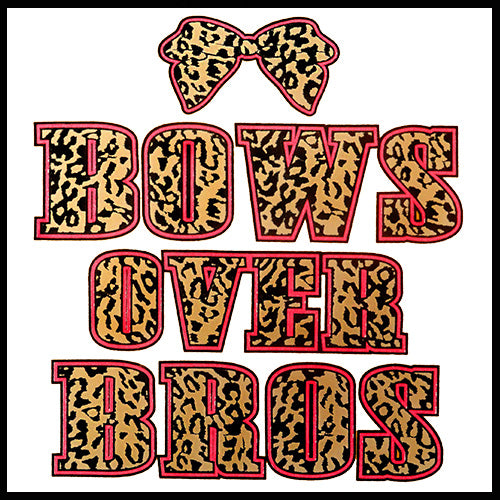 Bows Over Bros Girls T-Shirt