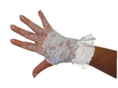 Boy Toy Lace Fingerless Gloves