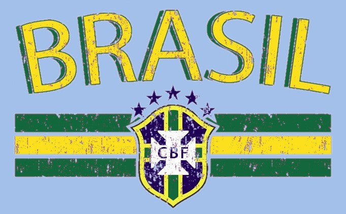 Brasil Vintage Shield International Girls T-Shirt
