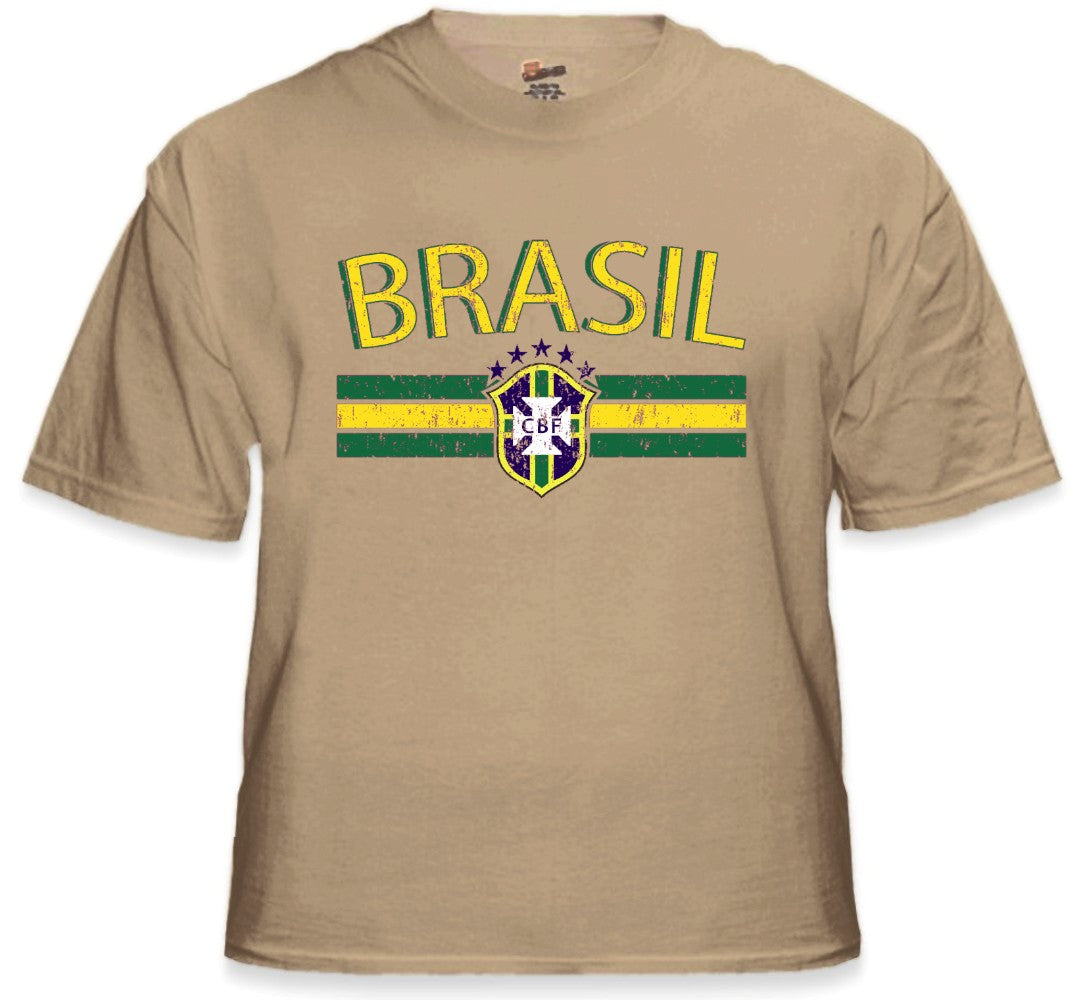 Brasil Vintage Shield International Mens T-Shirt