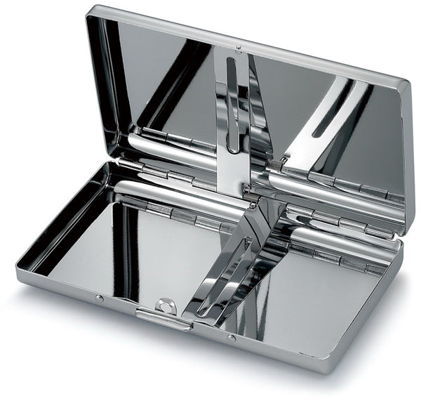 brilliant cigarettes Brilliant Chrome Modern Cigarette Case (For Regular Size & 100's)