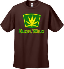 Buck Wild Pot Leaf Men's T-Shirt