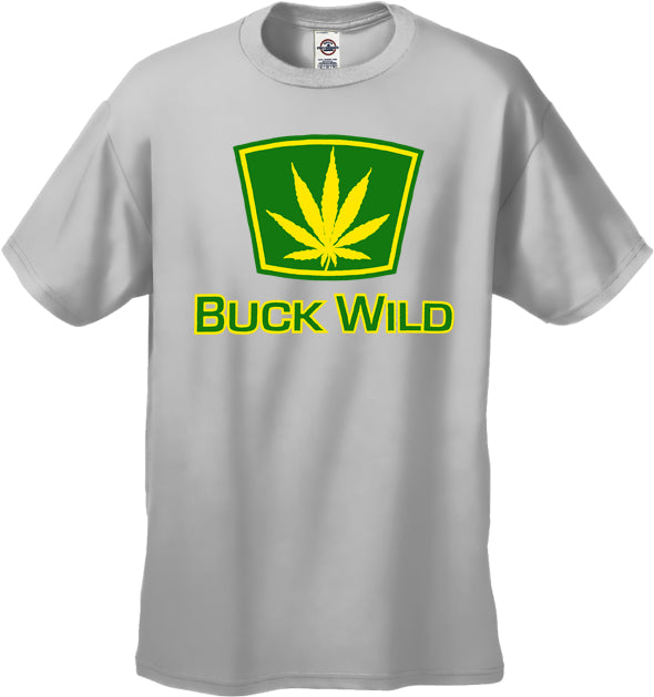Buck Wild Pot Leaf Men's T-Shirt