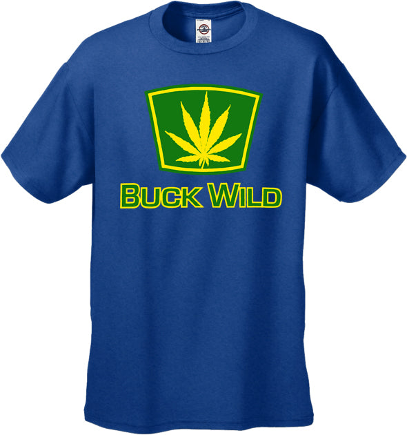 Buck Wild Pot Leaf Men's T-Shirt