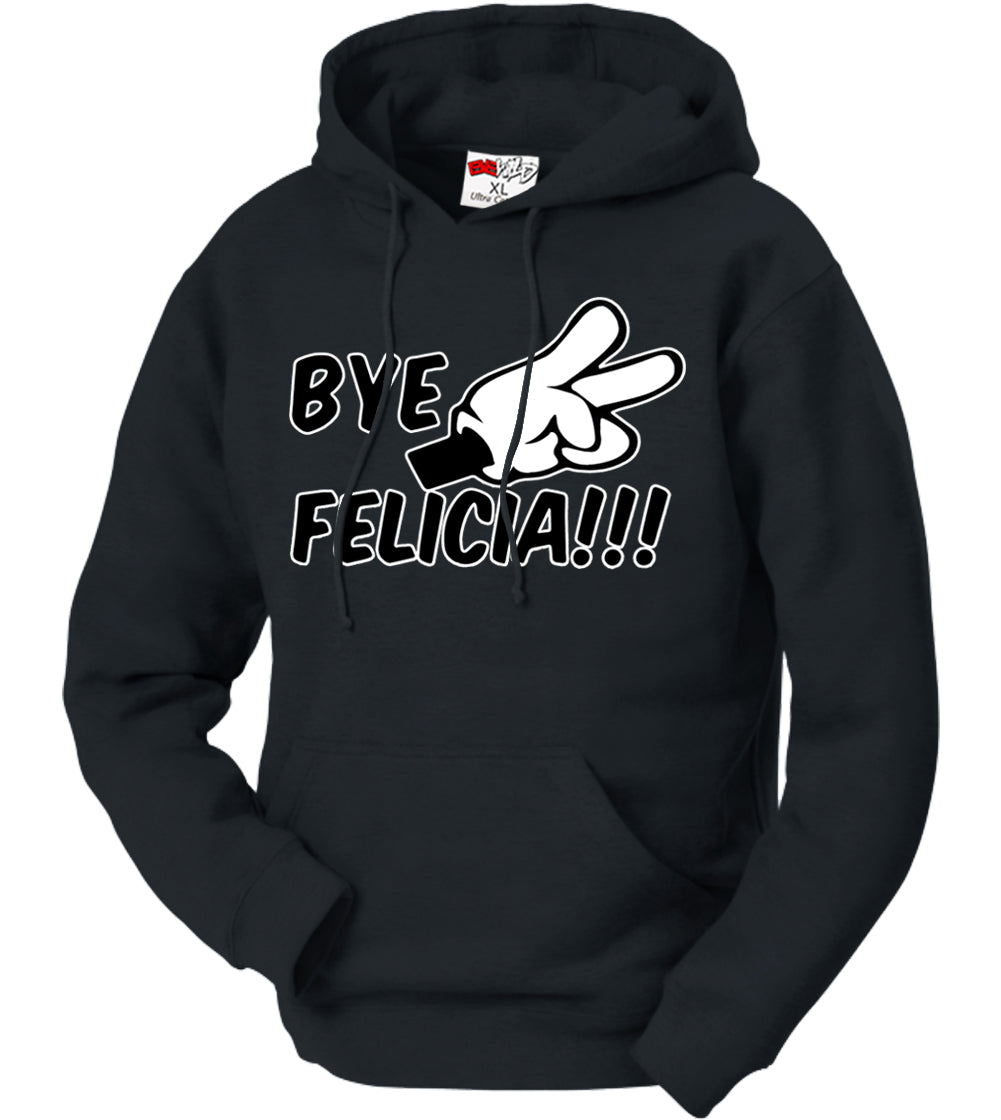 Bye Felicia Quote from Friday Adult Hoodie