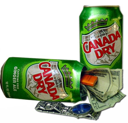 Canada Dry Diversion Can Safe
