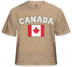 Canada Vintage Flag International Mens T-Shirt