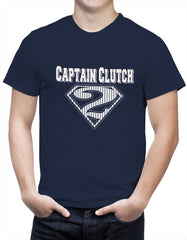 Captain Clutch #2 Pinstripe Baseball Men's T-Shirt