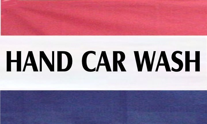 Car Wash Flag