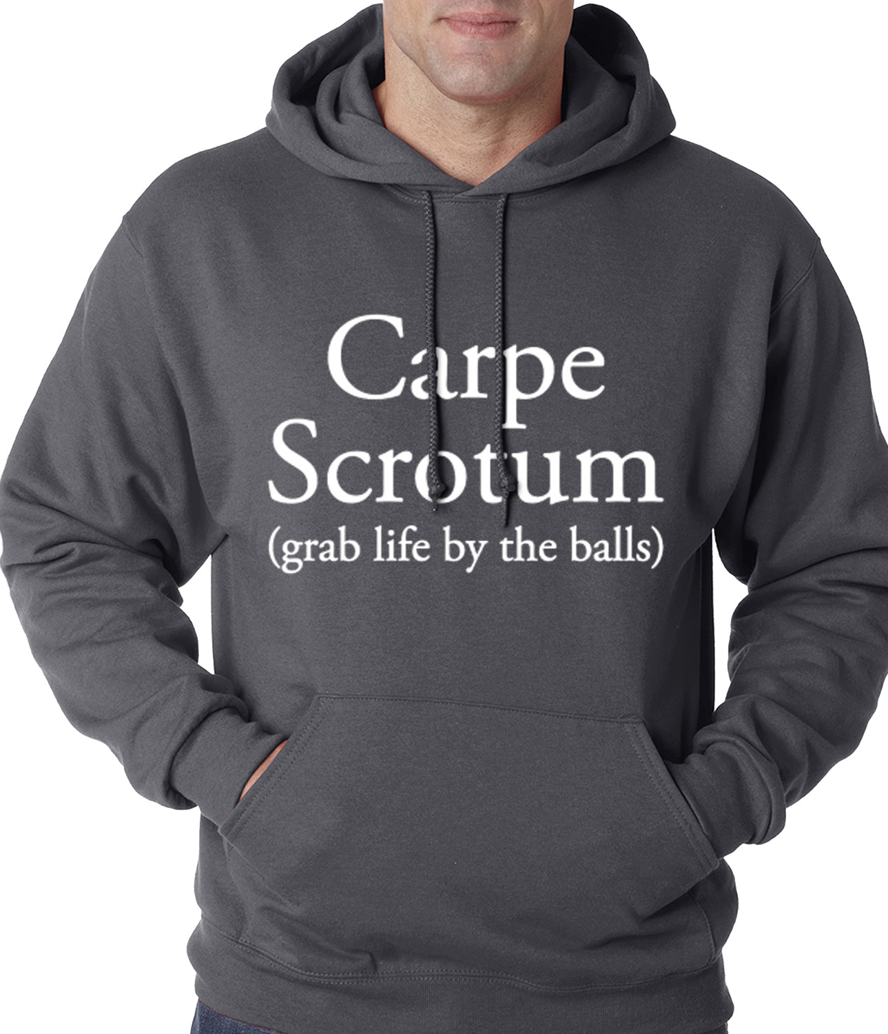 Carpe Scrotum - Grab Life By The Balls Hoodie