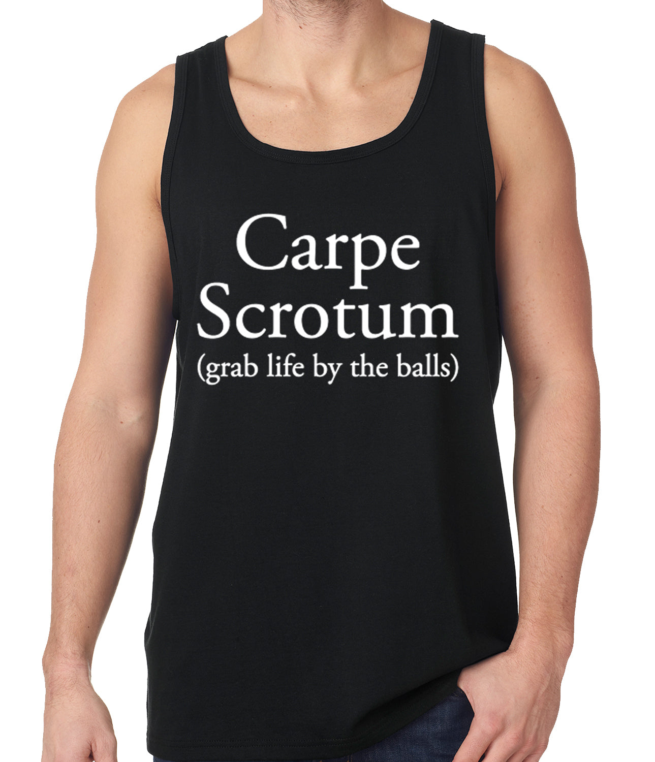 Carpe Scrotum - Grab Life By The Balls Tanktop