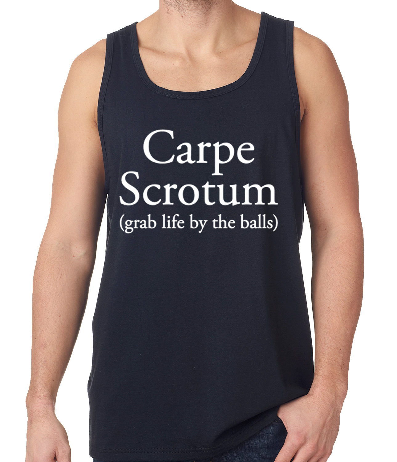Carpe Scrotum - Grab Life By The Balls Tanktop