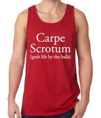 Carpe Scrotum - Grab Life By The Balls Tanktop