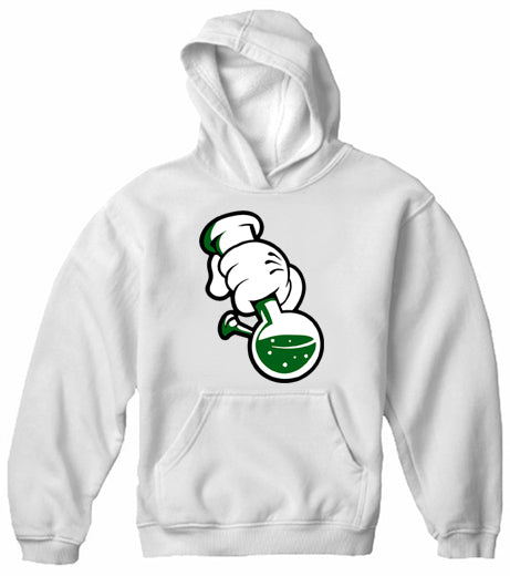 Cartoon Hands Bong Rip Adult Hoodie