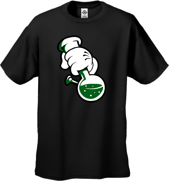 Cartoon Hands Bong Rip Men's T-Shirt