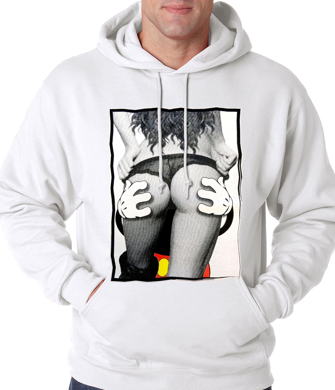 Cartoon Hands Getting a Feel Butt Hoodie