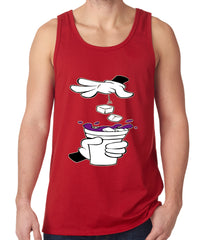 Cartoon Hands - Purple Drink Tank Top