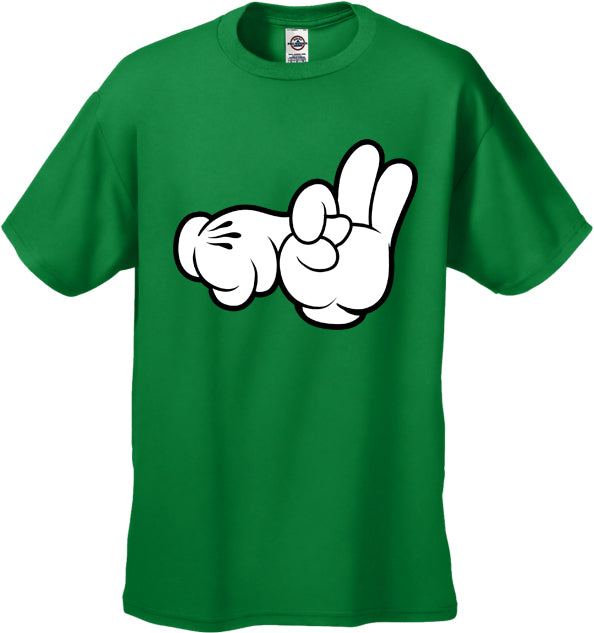 Cartoon Sex Hands Men's T-Shirt