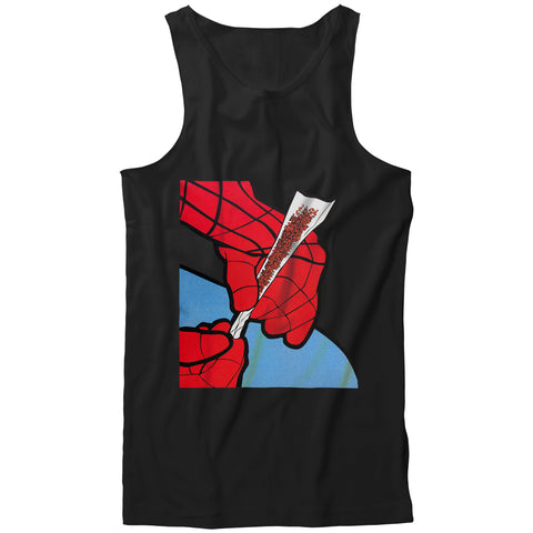 Cartoon Spider Hands Rolling Up Tank Top