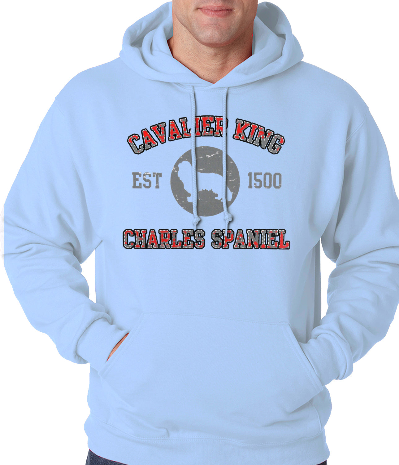 Cavalier King Charles Spaniel EST. 1500 Adult Hoodie