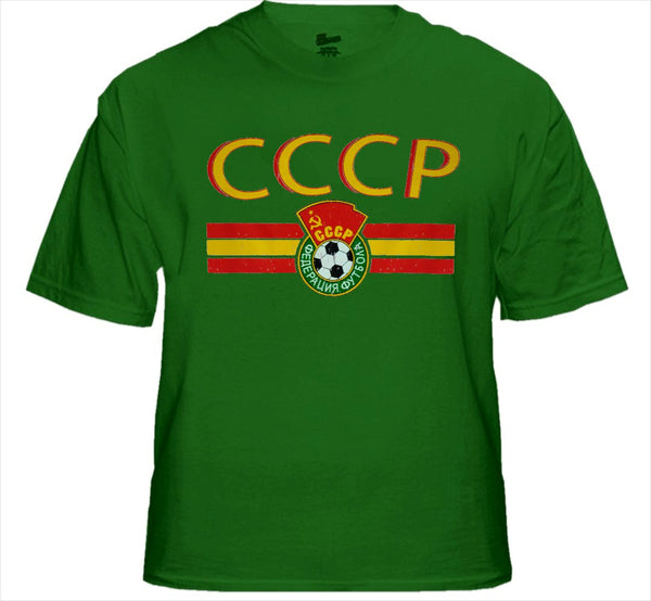 CCCP USSR Soviet Union Vintage Shield International Mens T Shirt Bewild