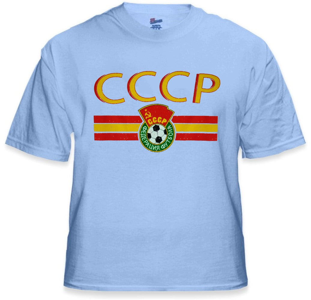 CCCP USSR Soviet Union Vintage Shield International Mens T-Shirt
