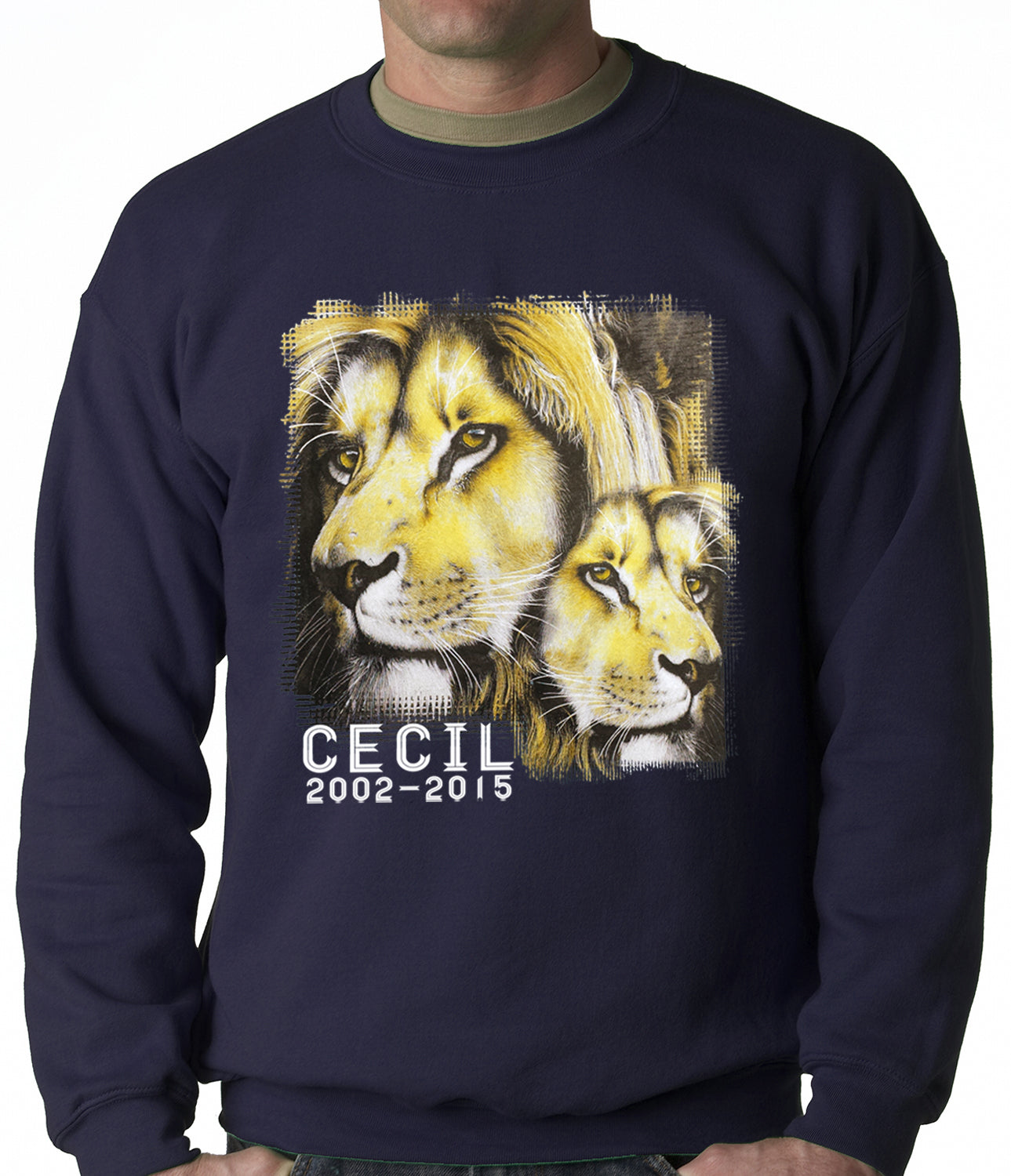 Cecil The Lion Tribute Shirt Adult Crewneck