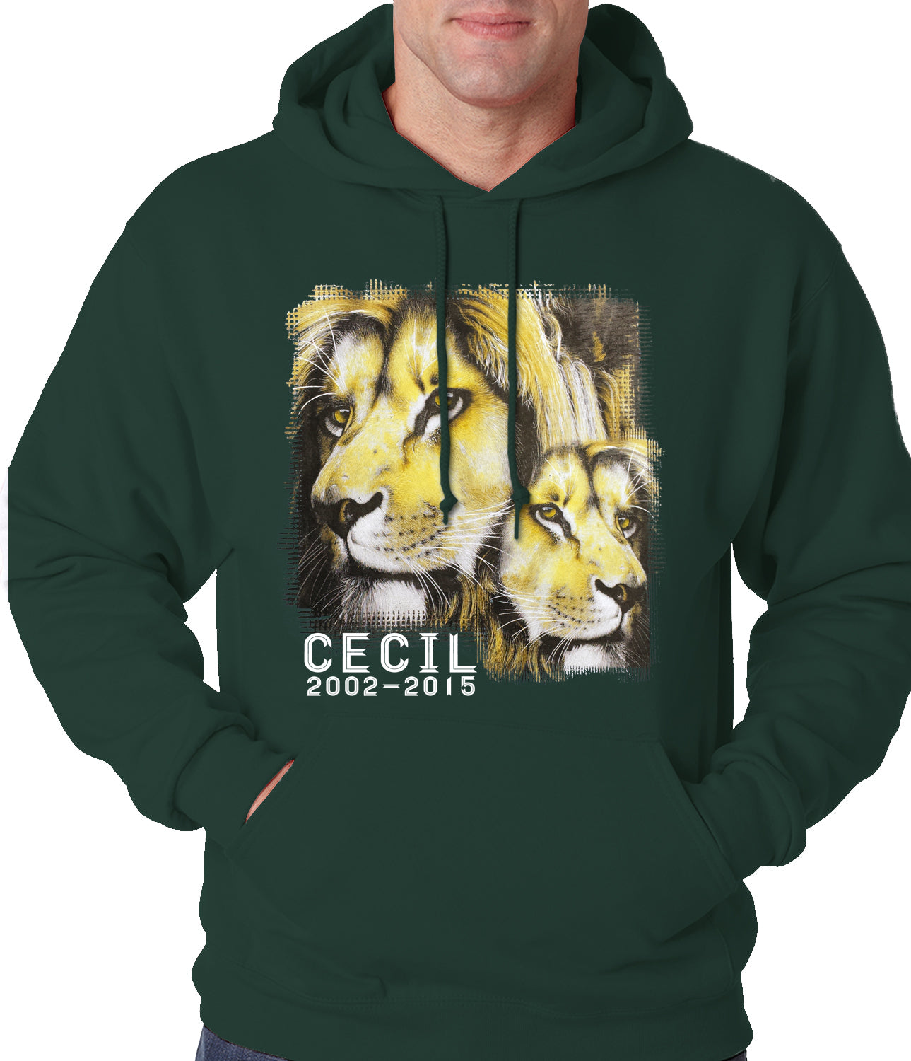Cecil The Lion Tribute Shirt Adult Hoodie