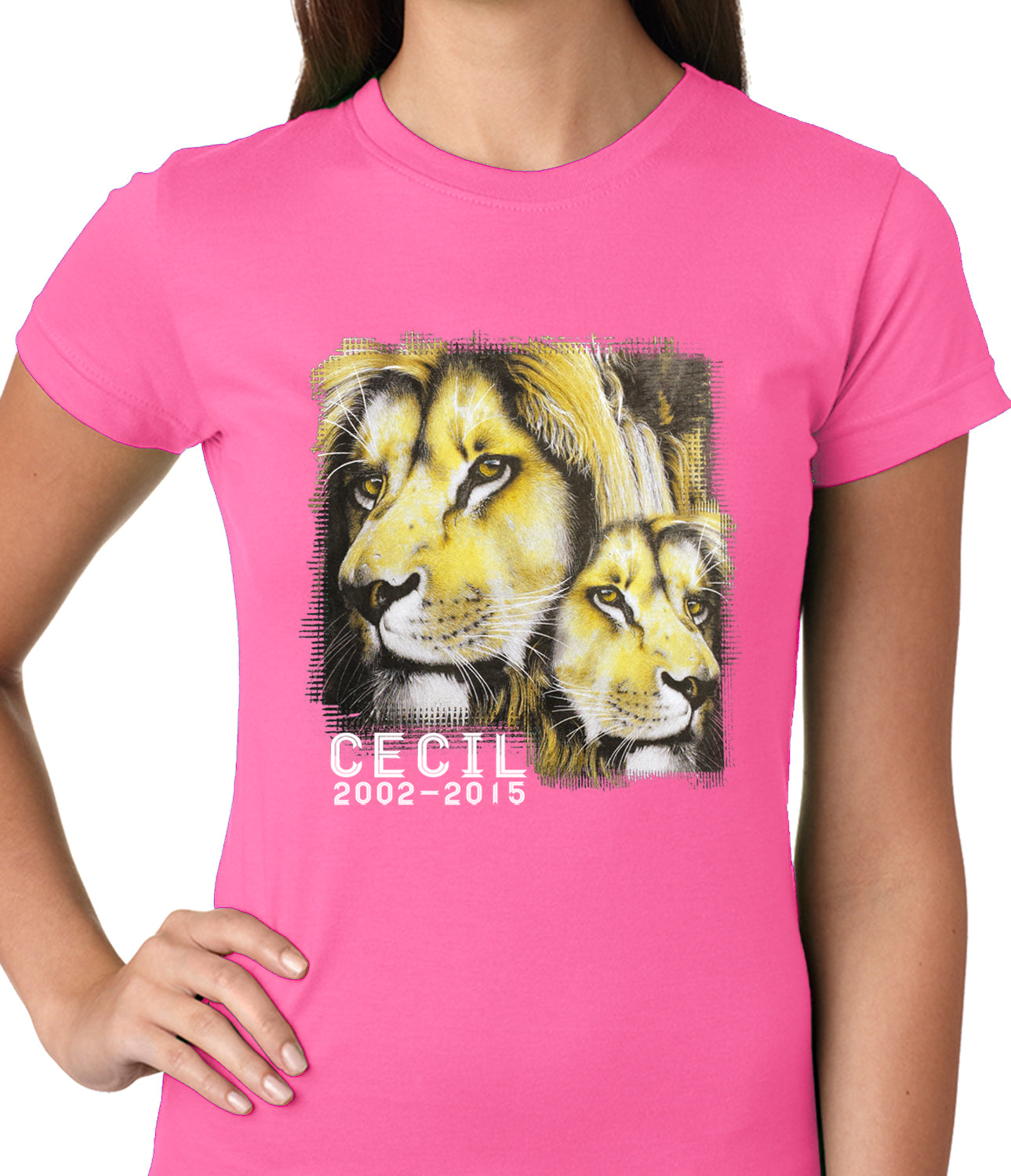 Cecil The Lion Tribute Shirt Ladies T-shirt