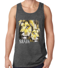 Cecil The Lion Tribute Shirt Tank Top